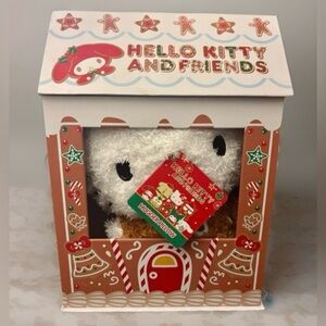 Hello Kitty and Friends Hugger Gingerbread Pillow with Box NWT